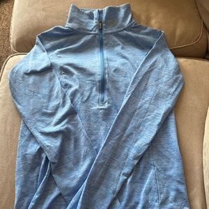 Quarter Zip Crew Neck